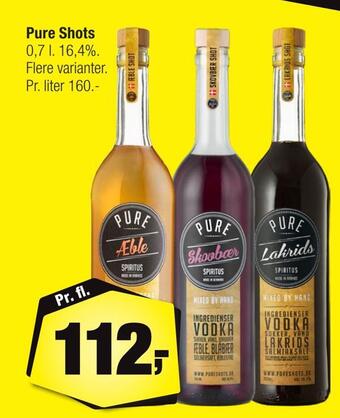 Calle Pure shots tilbud