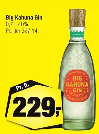 Calle Big kahuna gin tilbud