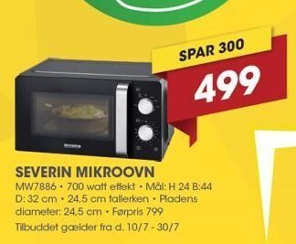 Punkt1 Severin mikroovn tilbud