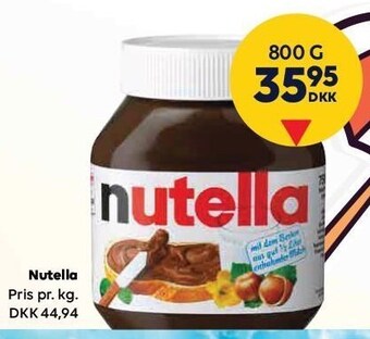 BorderShop Nutella tilbud