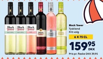 BorderShop Black tower - 6 x 75 cl tilbud