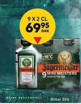 BorderShop Jägermeister tilbud