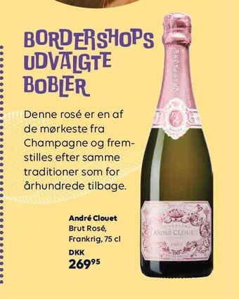 BorderShop André clouet tilbud