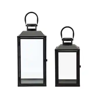 Kop & Kande Celebrate lanterne sæt sort 2 stk. tilbud