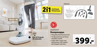 Lidl SILVERCRESTⓇ Dampmoppe tilbud