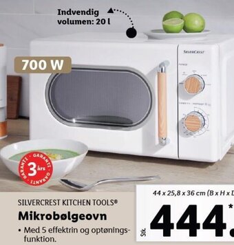 Lidl SILVERCREST KITCHEN TOOLS® Mikrobølgeovn tilbud
