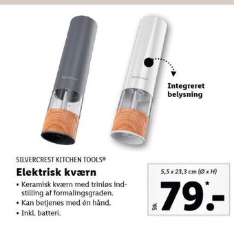 Lidl SILVERCREST KITCHEN TOOLS® Elektrisk kværn tilbud