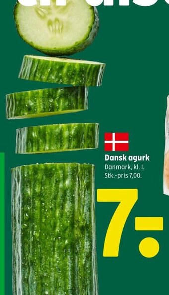 Coop 365 Dansk agurk tilbud