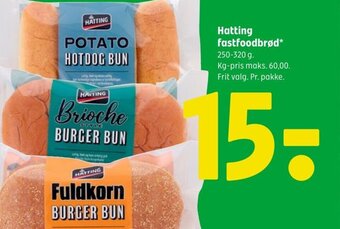 Coop 365 Hatting fastfoodbrød* tilbud