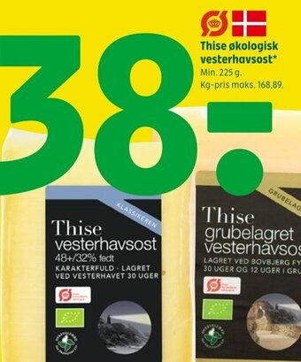 Thise økologisk vesterhavsost*