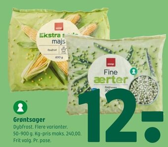 Coop 365 Grøntsager tilbud
