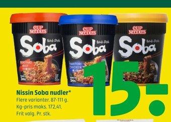 Nissin Soba nudler