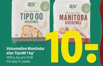 Coop 365 Valsemøllen Manitoba eller Tipo00 1 kg tilbud
