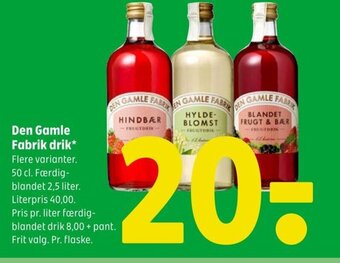 Den Gamle Fabrik drik*