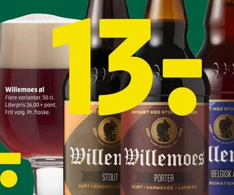Coop 365 Willemoes øl tilbud