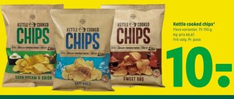 Coop 365 Kettle cooked chips* tilbud