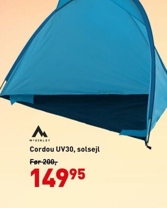 Cordou UV30, solsejl