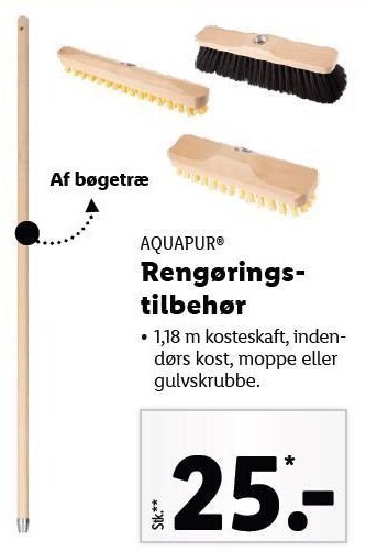Lidl Aquapur rengøringstilbehør tilbud