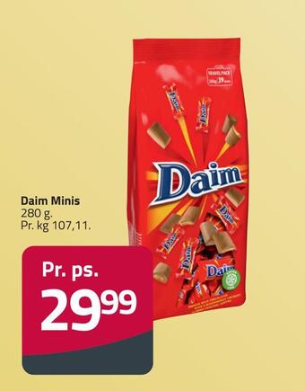 Fleggaard Daim minis tilbud