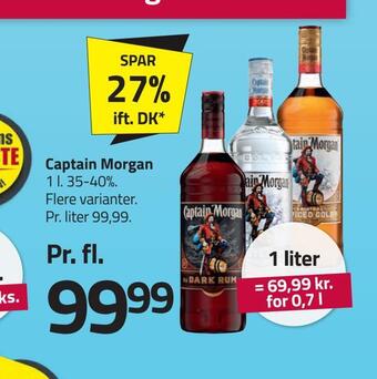 Fleggaard Captain morgan tilbud