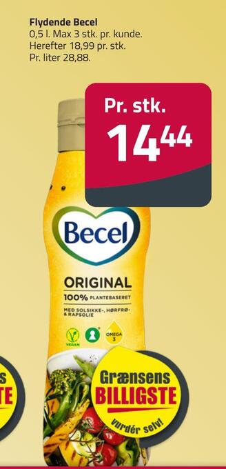 Fleggaard Flydende becel tilbud