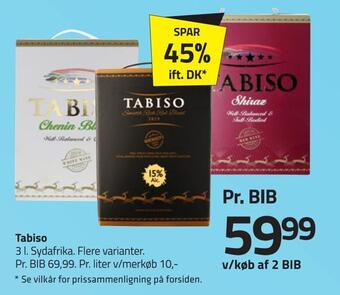 Fleggaard Tabiso tilbud