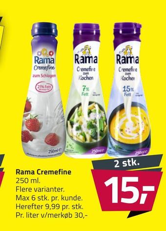 Rama cremefine