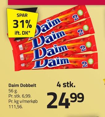 Fleggaard Daim dobbelt tilbud