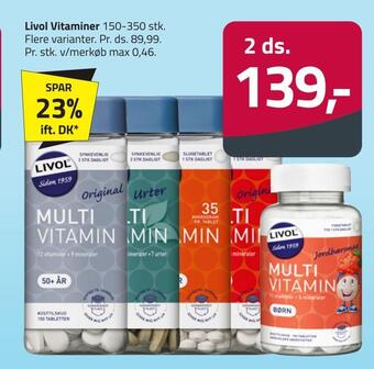 Fleggaard Livol vitaminer tilbud