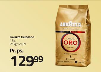 Fleggaard Lavazza helbønne tilbud