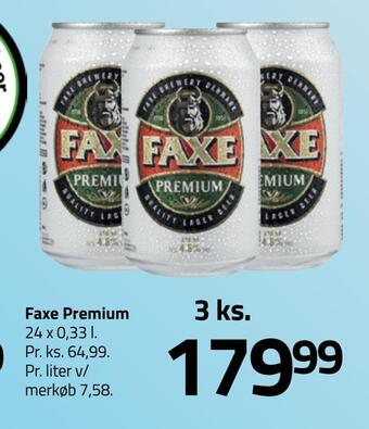 Fleggaard Faxe premium tilbud