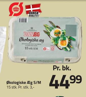Fleggaard Økologiske æg s/m tilbud