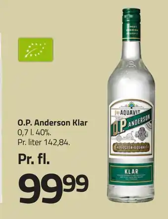 Fleggaard O.p. anderson klar tilbud