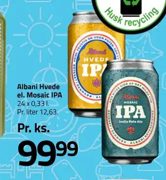 Fleggaard Albani hvede el. mosaic ipa tilbud