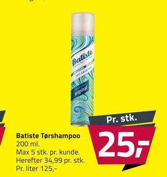 Fleggaard Batiste tørshampoo tilbud