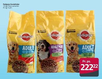 Fleggaard Pedigree hundefoder tilbud