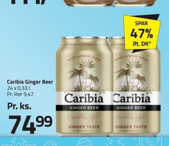 Fleggaard Caribia ginger beer tilbud
