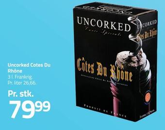 Fleggaard Uncorked cotes du rhône tilbud