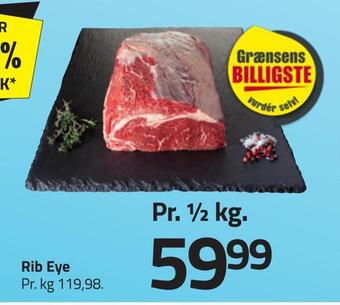 Fleggaard Rib eye tilbud