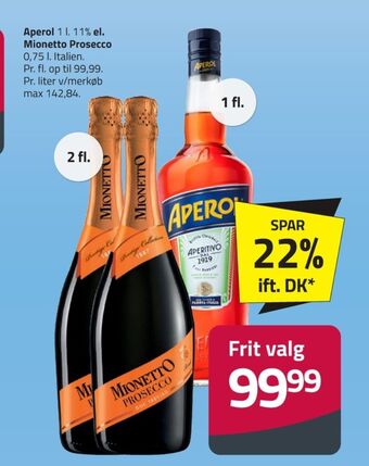Fleggaard Aperol aperitif tilbud
