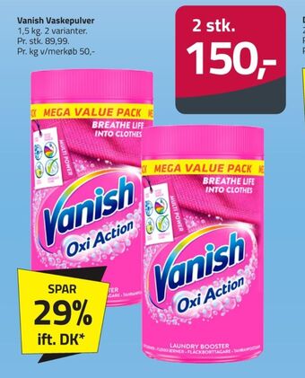 Fleggaard Vanish pletfjerner tilbud