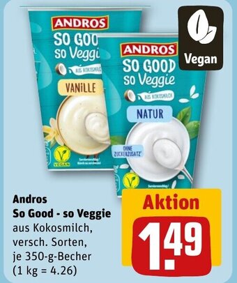 REWE Andros So Good-so Veggie tilbud