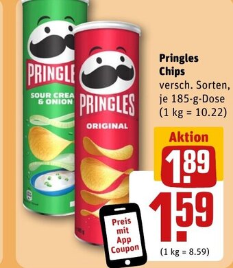 REWE DE Pringles Chips tilbud