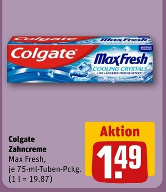 REWE DE Colgate Zahncreme tilbud