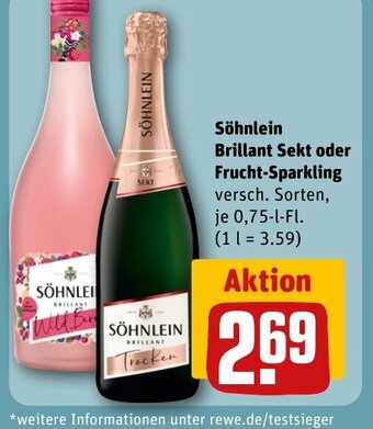 Söhnlein Brillant Sekt oder Frucht-Sparkling
