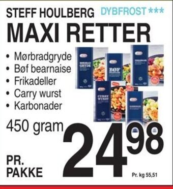 ABC Lavpris STEFF HOULBERG DYBFROST *** MAXI RETTER tilbud