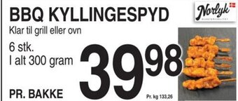 ABC Lavpris BBQ KYLLINGESPYD tilbud