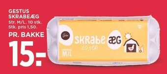 MENY GESTUS SKRABEÆG tilbud