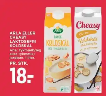 MENY ARLA ELLER CHEASY LAKTOSEFRI KOLDSKÅL tilbud