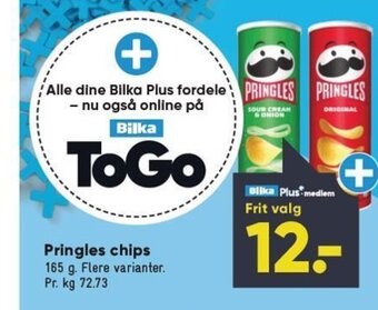 Bilka Pringles chips tilbud